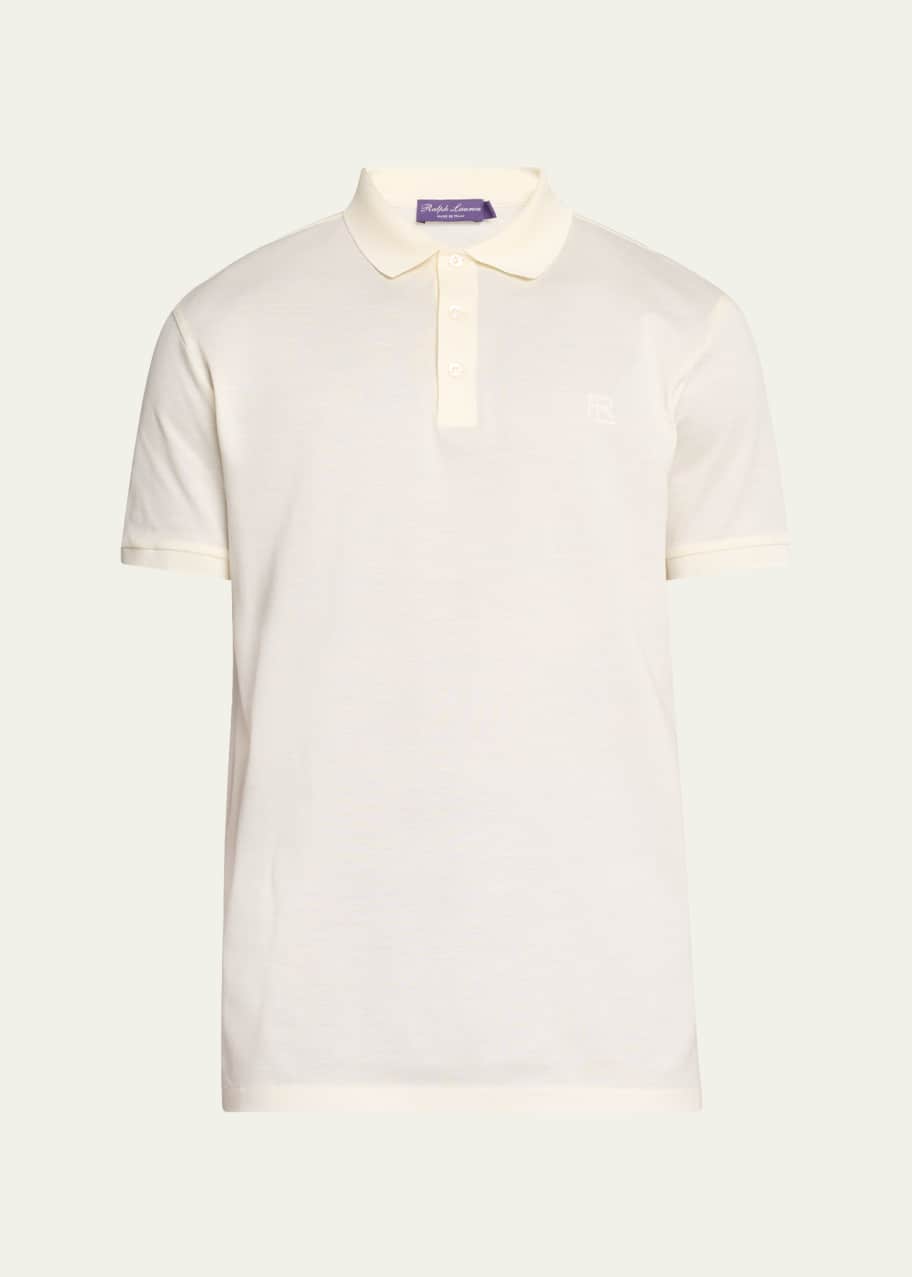 Image 1 of 1: Men's RL Pique Polo Shirt
