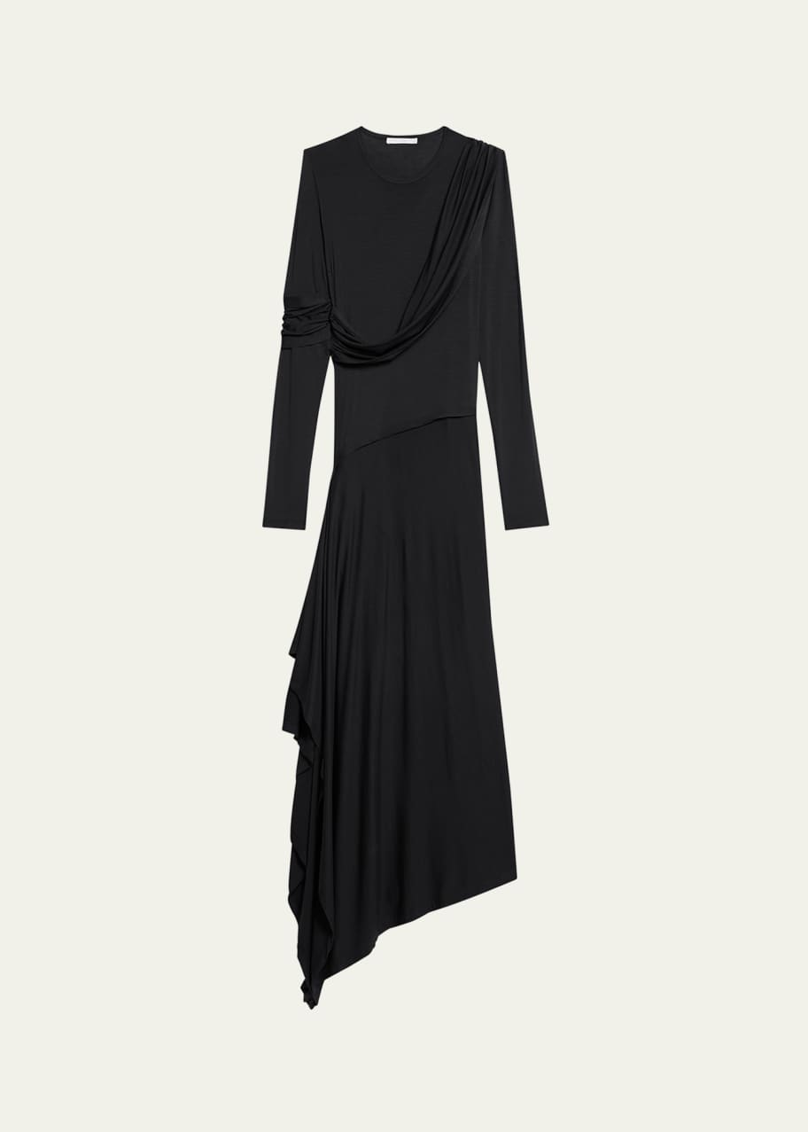 Image 1 of 1: Draped Knit Protection Dress