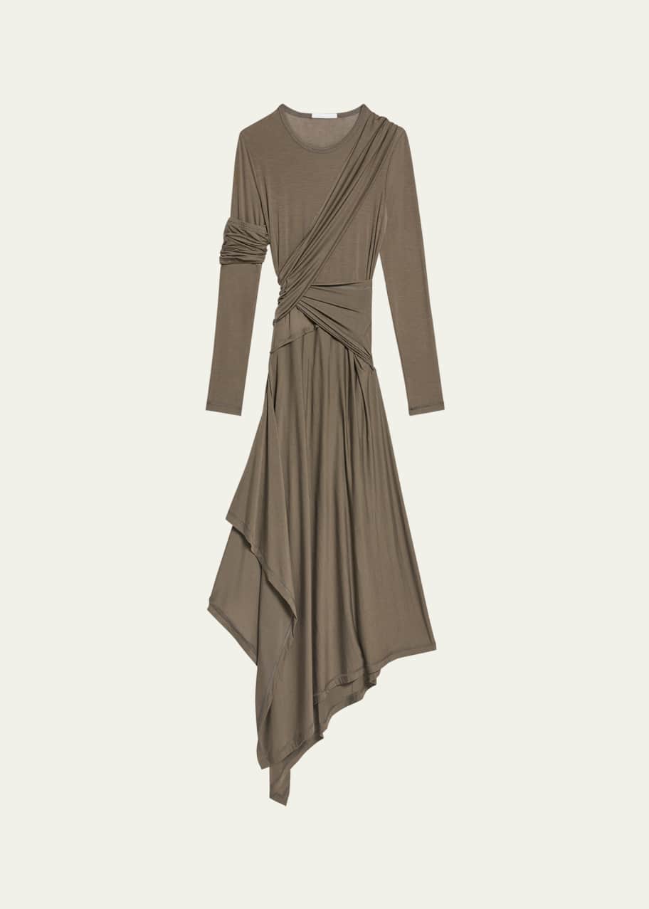 Image 1 of 1: Draped Knit Protection Dress