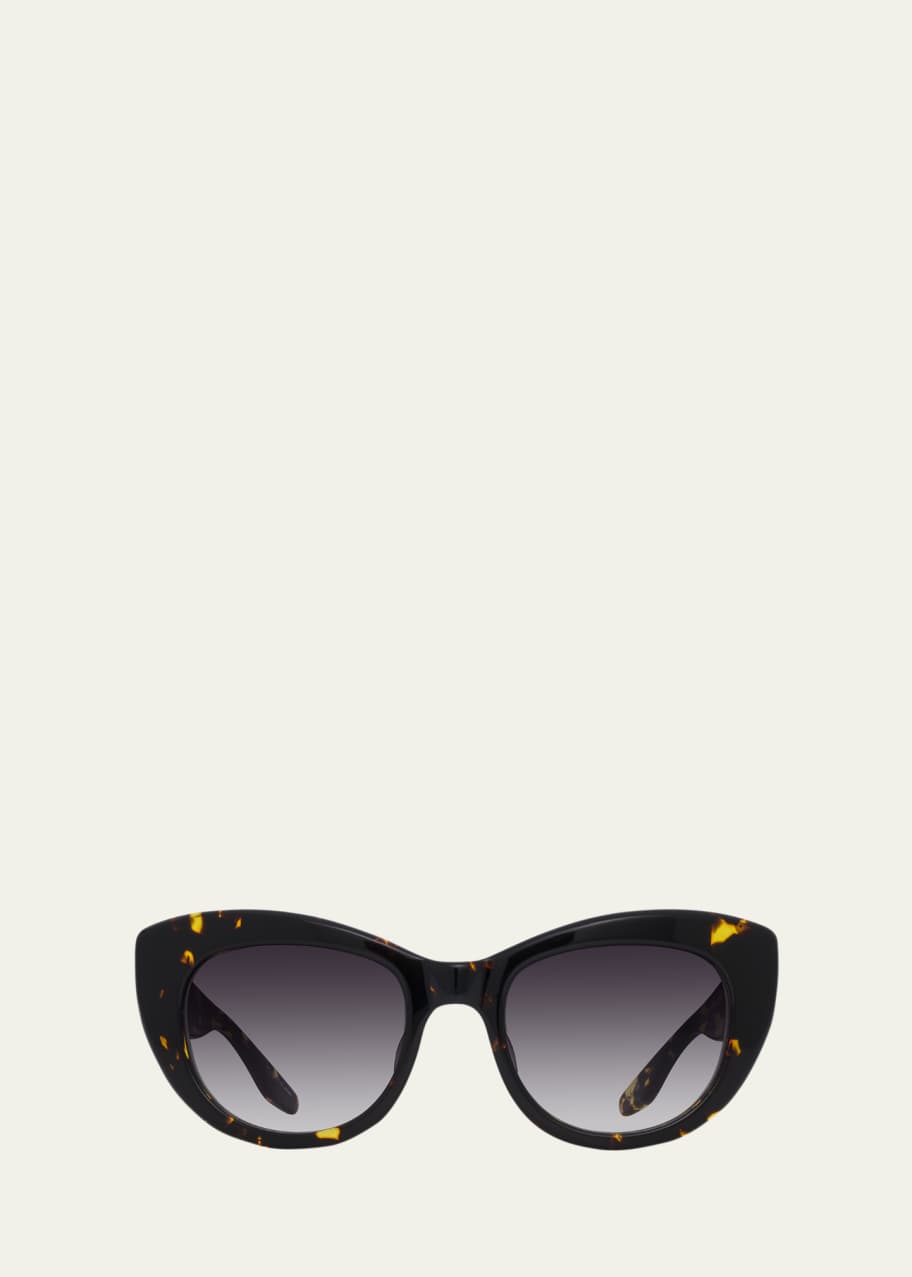 Image 1 of 1: Coquette Plastic Cat-Eye Sunglasses
