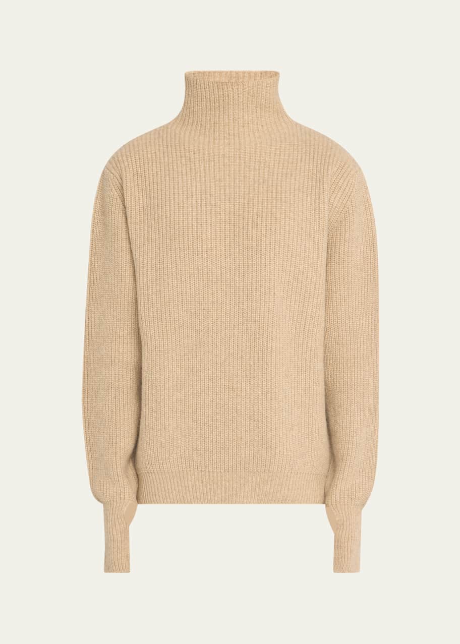 Image 1 of 1: Men's English Rib Mock Sweater