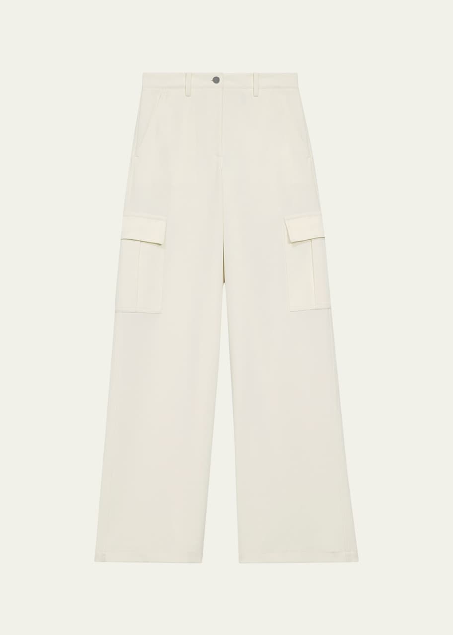 Image 1 of 1: Admiral Crepe Relaxed Cargo Pants