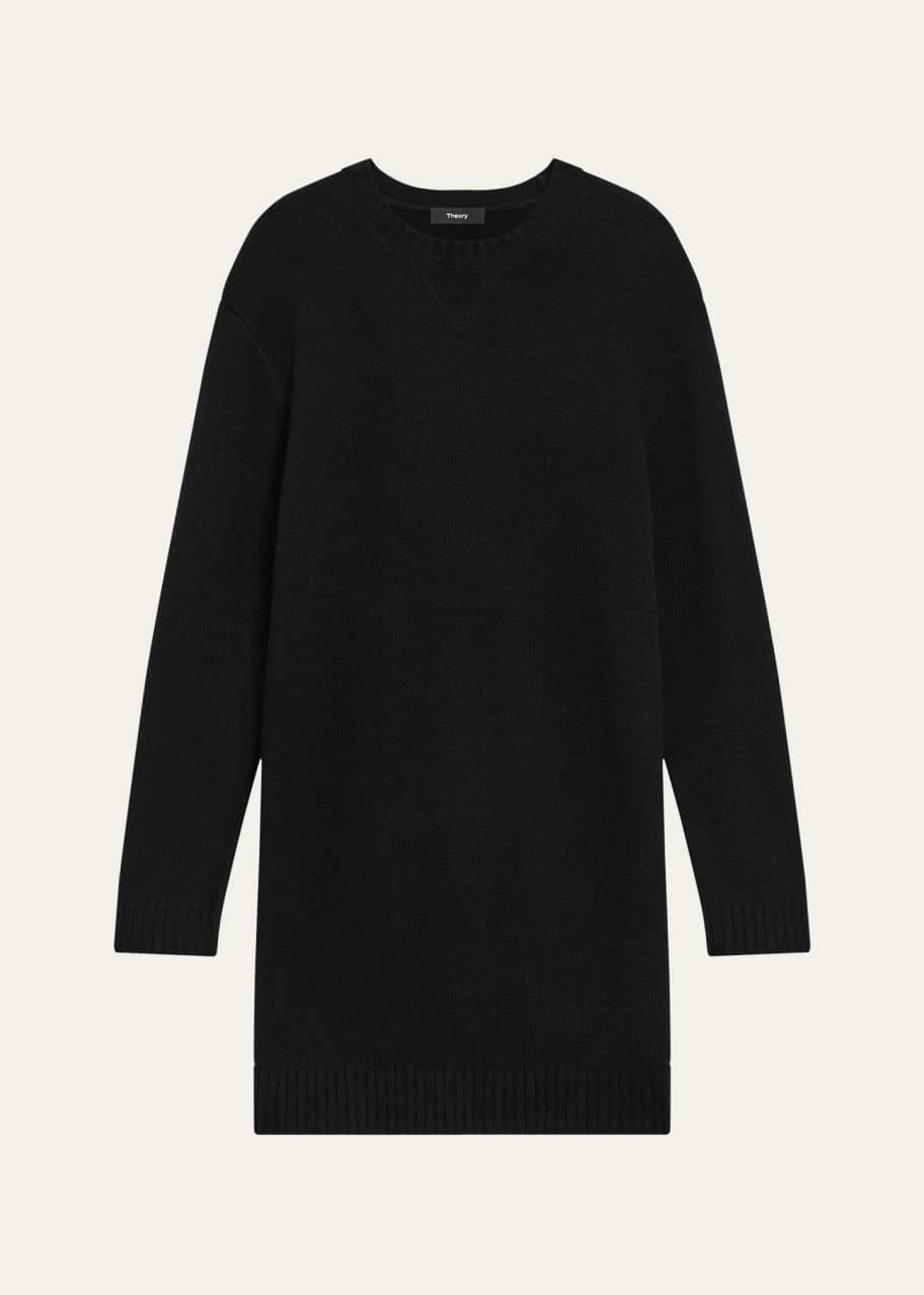 Image 1 of 1: Wool-Cashmere Sweater Dress
