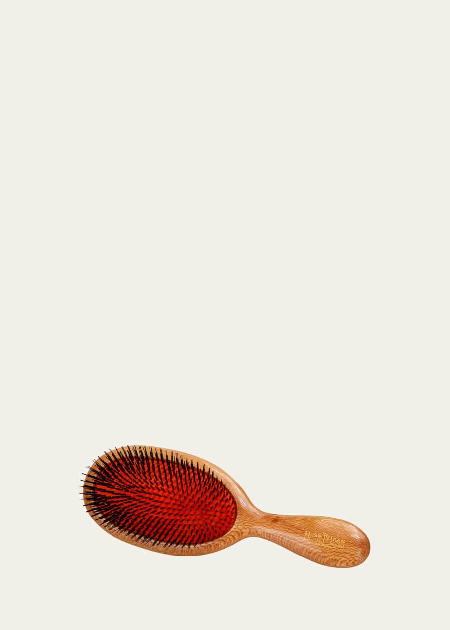Image 1 of 1: Extra Large All Boar Wood Brush