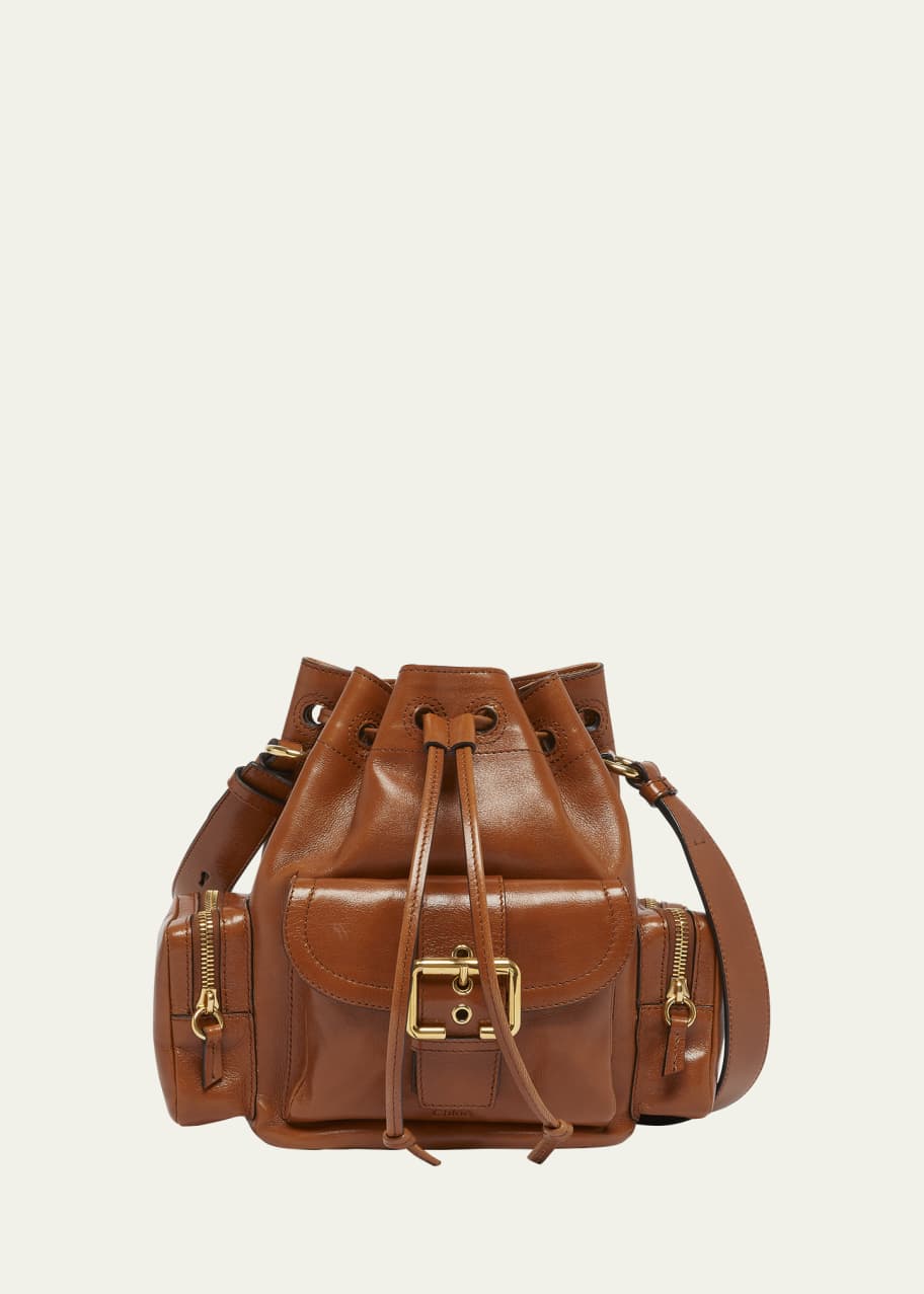 Chloe Camera Bucket Crossbody Bag in Shiny Calfskin - Bergdorf Goodman