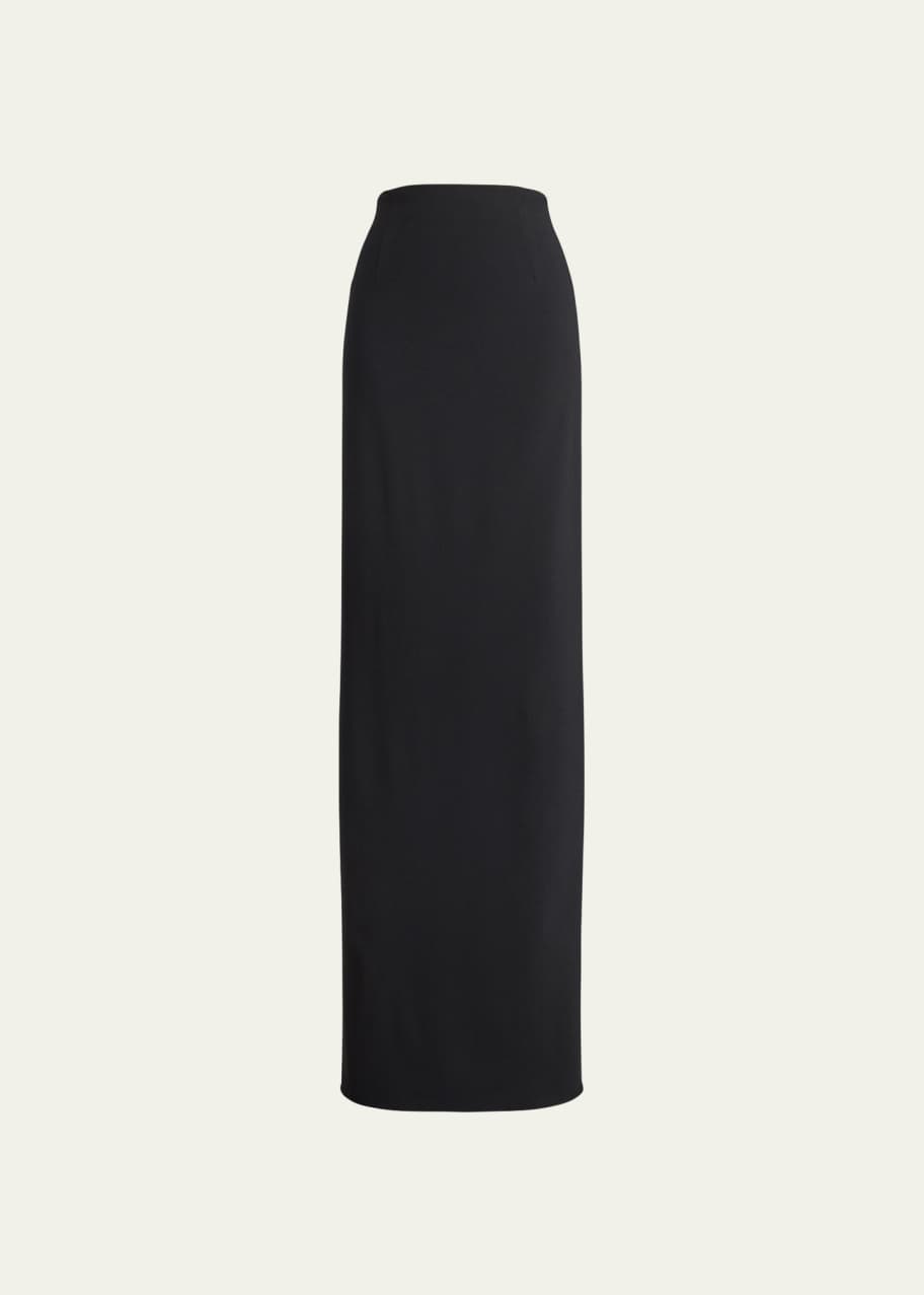 Ralph Lauren Collection Nelson Wool Maxi Pencil Skirt - Bergdorf
