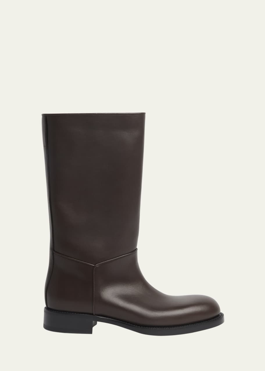 Image 1 of 1: Nobilis Leather Mid Riding Boots
