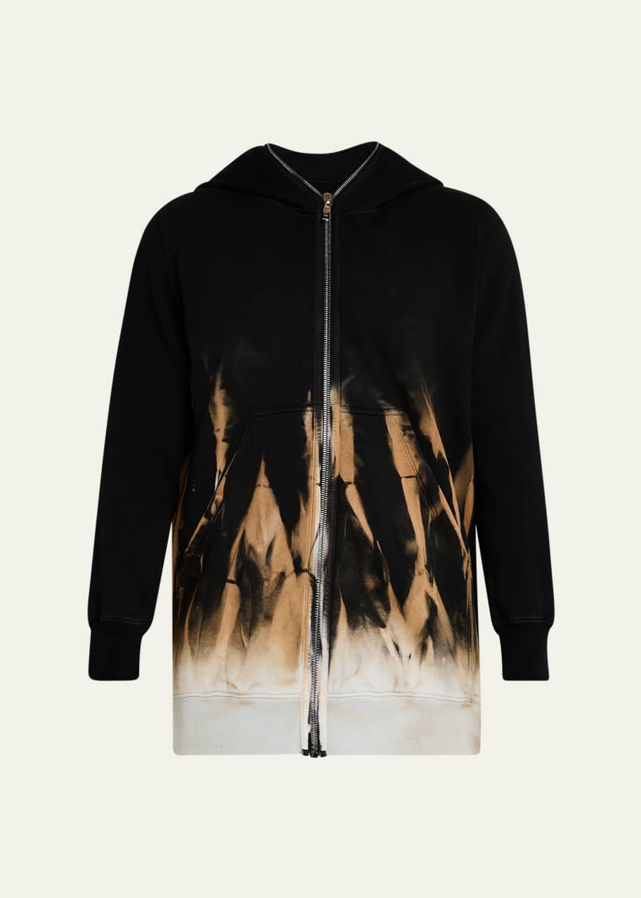 Image 1 of 1: Men's Flame Terry Zip Hoodie