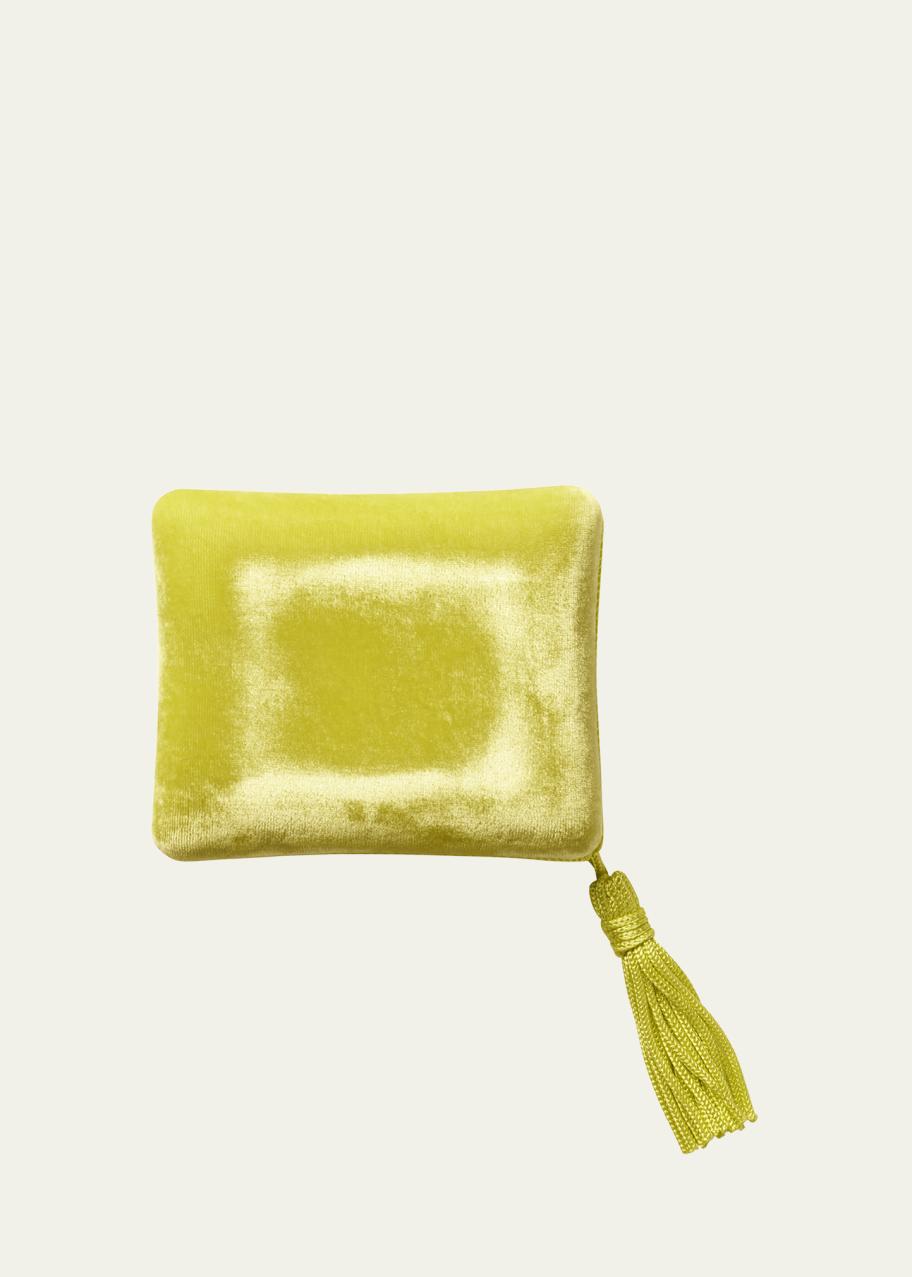 Sophie Bille Brahe Velvet Small Jewelry Box in Tulipe Jaune, 10.5cm ...