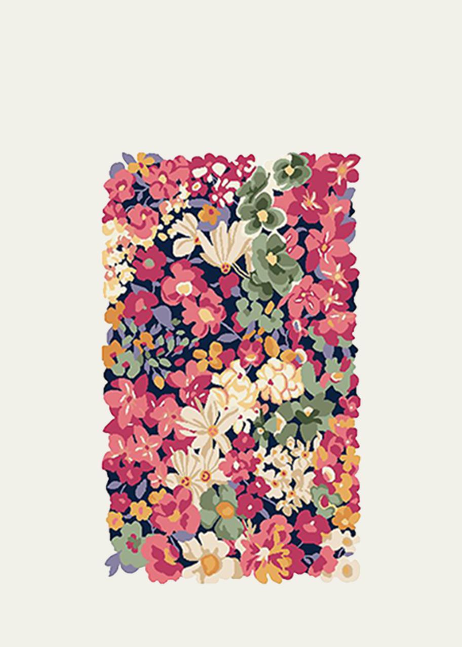 MacKenzie-Childs Laura's Flowers Rug, 3' x 5' - Bergdorf Goodman