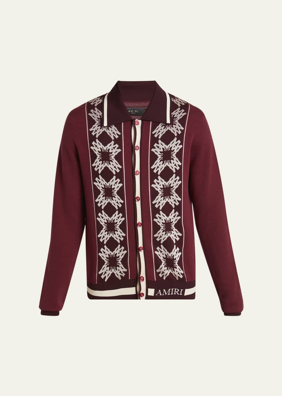 Amiri Men's MA Quad Button-Down Shirt - Bergdorf Goodman