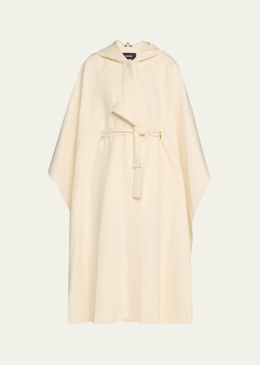 Mackage Kirstyn Double-Face Wool Cape Coat - Bergdorf Goodman