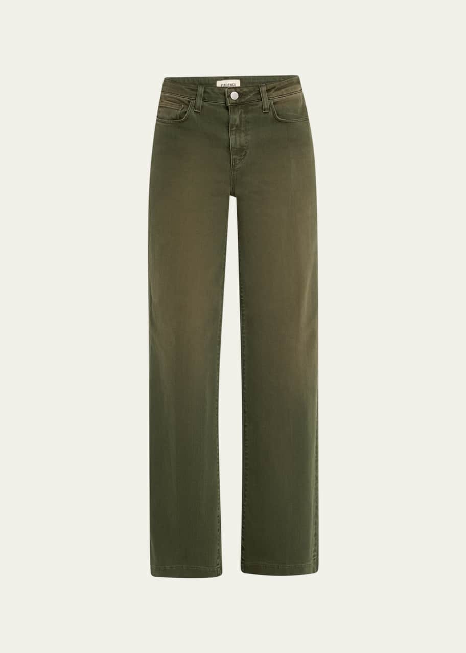 Image 1 of 1: Scottie High-Rise Wide-Leg Jeans