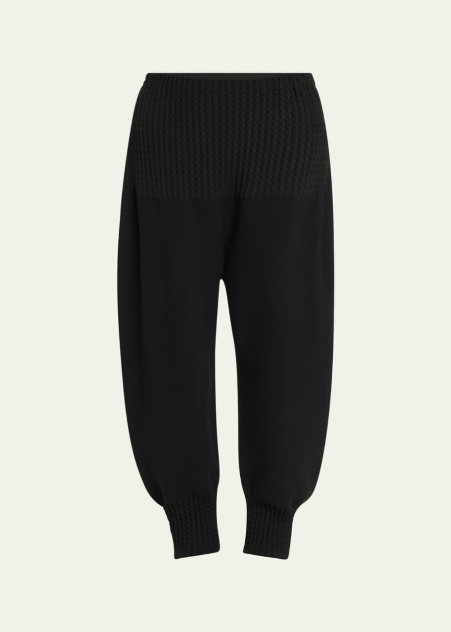 Issey Miyake Squeeze Barrel-Leg Pants - Bergdorf Goodman