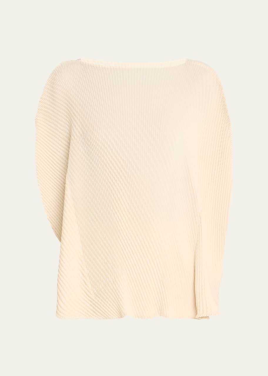 Orbicular Pleats Top