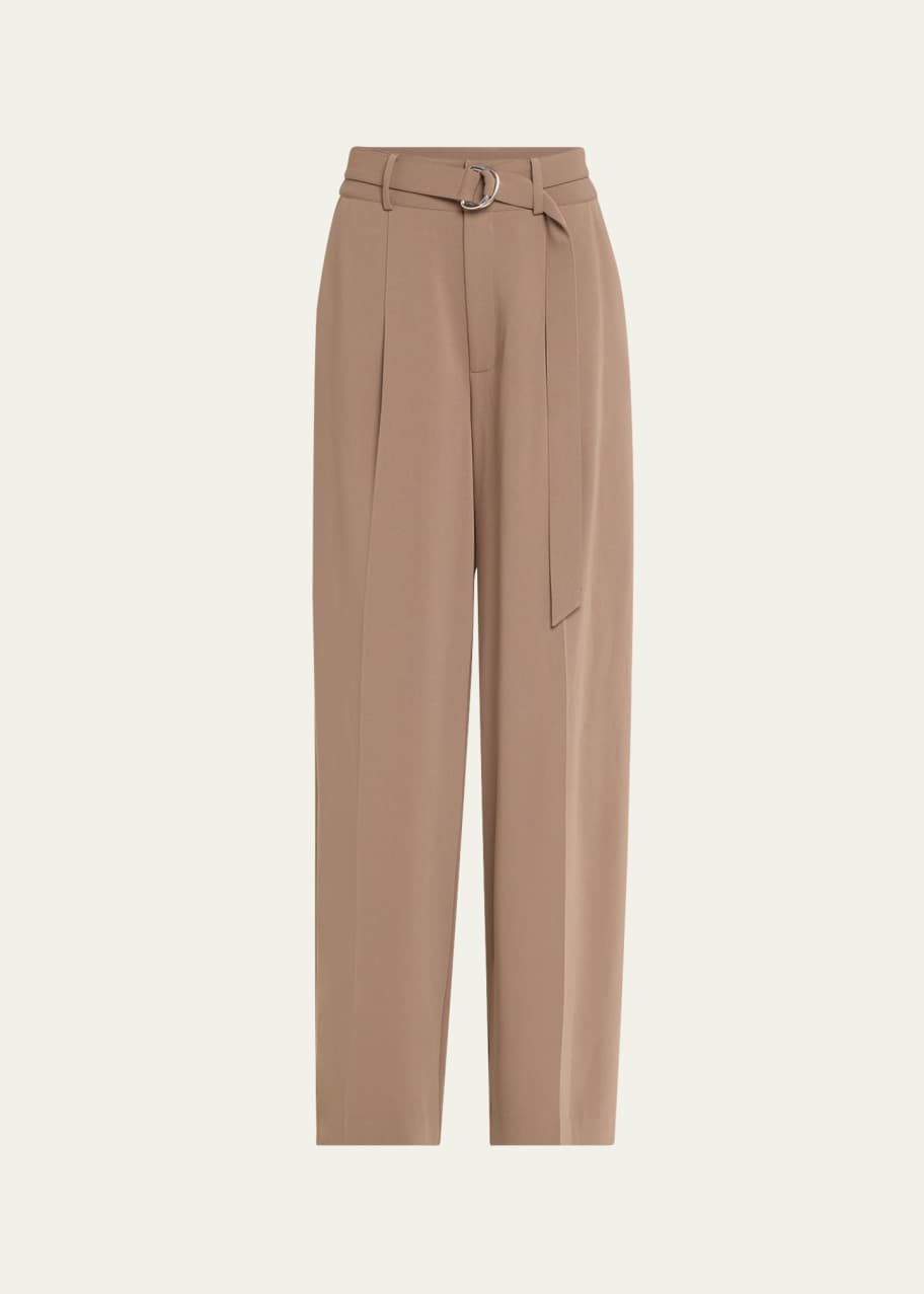 Image 1 of 1: Genna Belted Wide-Leg Pants
