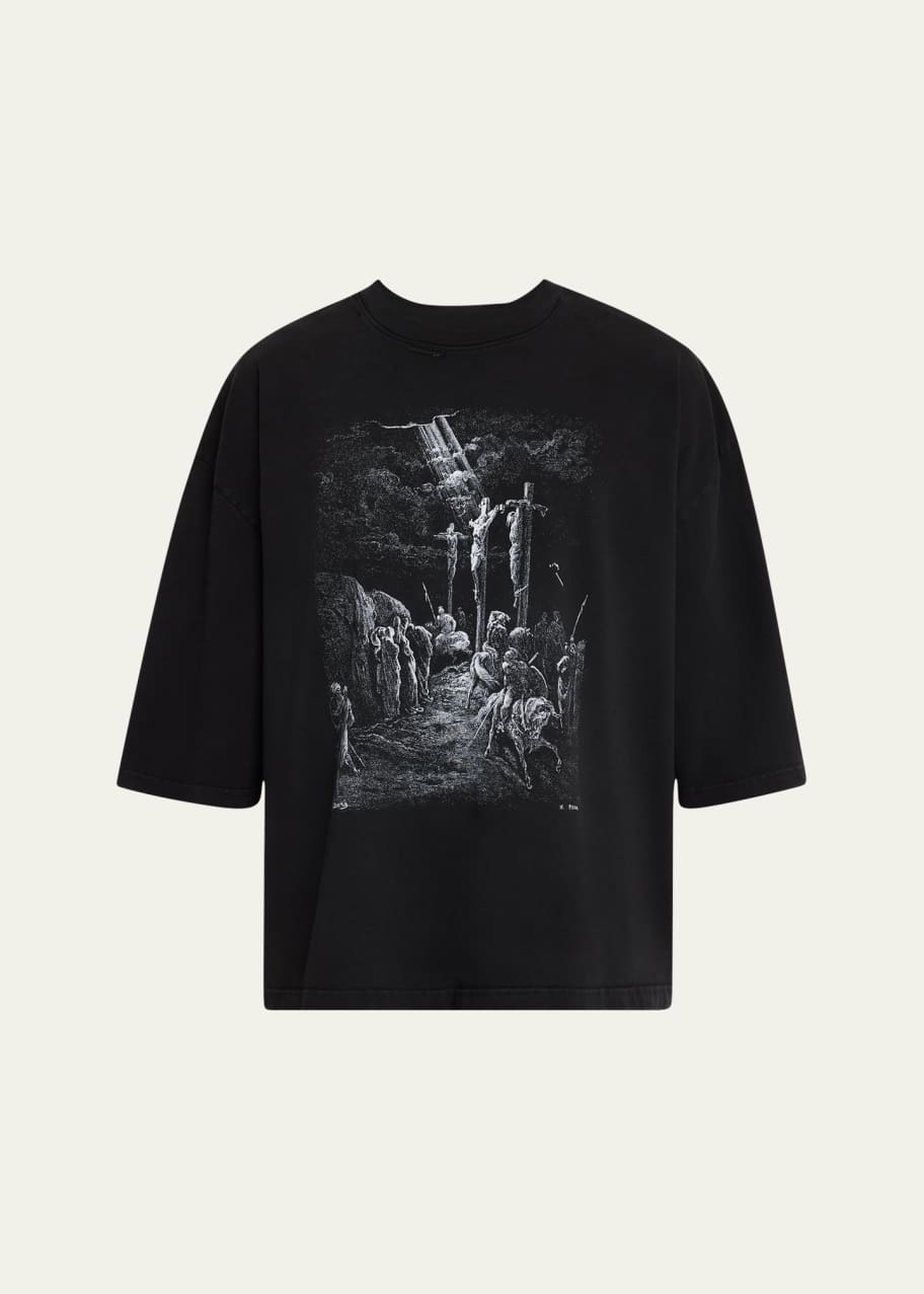 Willy Chavarria Men's Buffalo Crucifixion T-Shirt - Bergdorf Goodman
