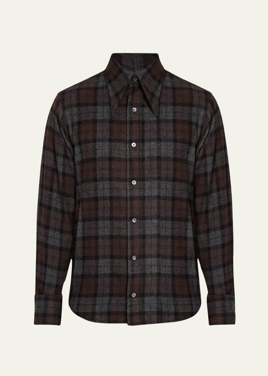 SANGTREE Camicia Uomo E Ragazzo In Flanella A Quadri, Maniche Lunghe, Cotone Morbido, Con Tasca, Rosa, Taglie 3 Mesi - 3XL - 4