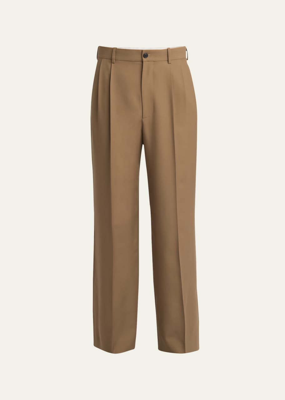 Image 1 of 1: Men's Holl Double-Pleated Pants