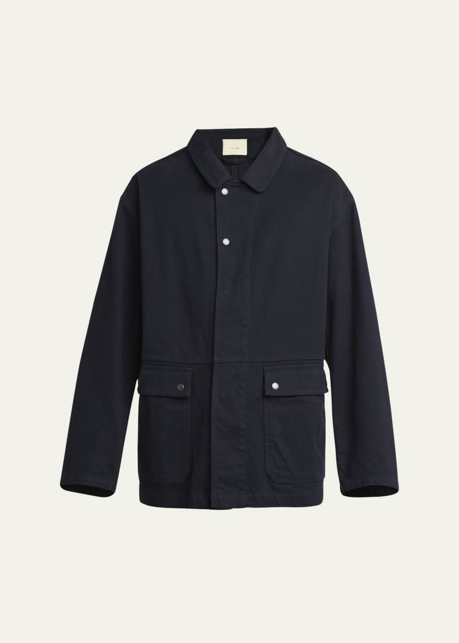 THE ROW Men's Frank Washed Chore Coat - Bergdorf Goodman