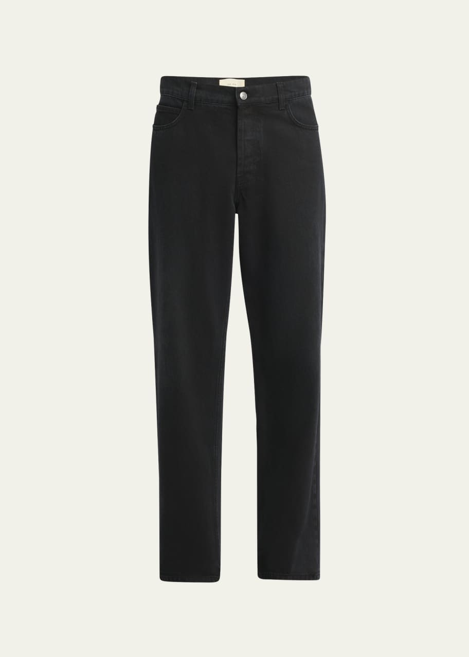 Image 1 of 1: Men's Ross Faded Straight-Leg Jeans
