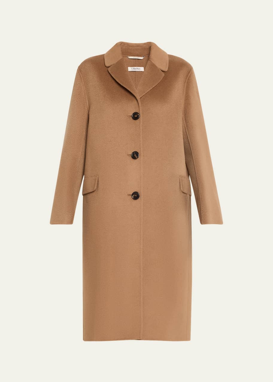 ジャケット・アウター Max Mara Wool Cashmere Trench Coat Max Mara Rubens Wool-Cashmere Trench Coat - Bergdorf Goodman