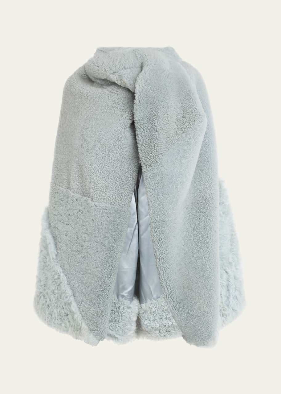 ジャケット RICK OWENS Rick Owens Short Masto Shearling Cape RICK OWENS | SHORT MASTO CAPE