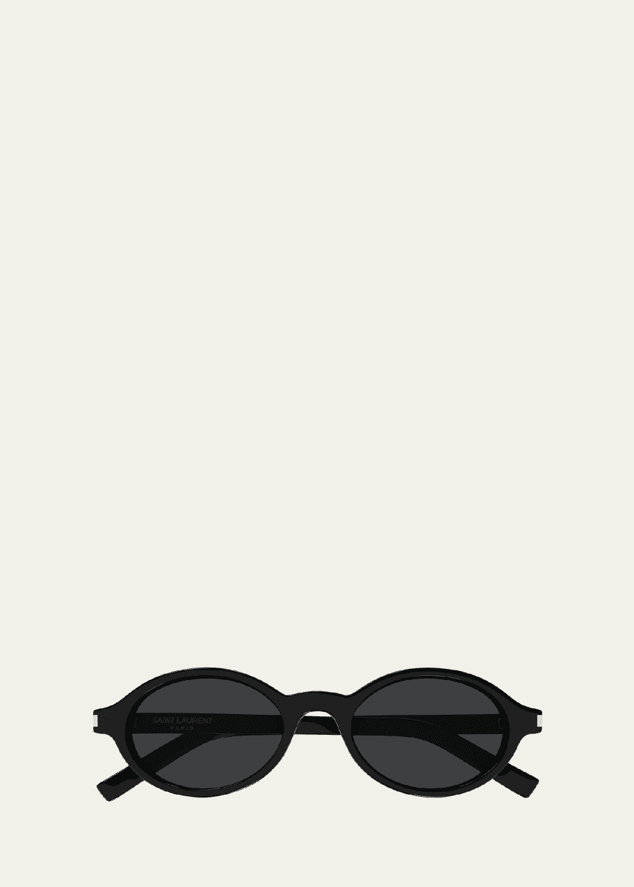 Image 1 of 1: Jeanne Round Acetate Sunglasses
