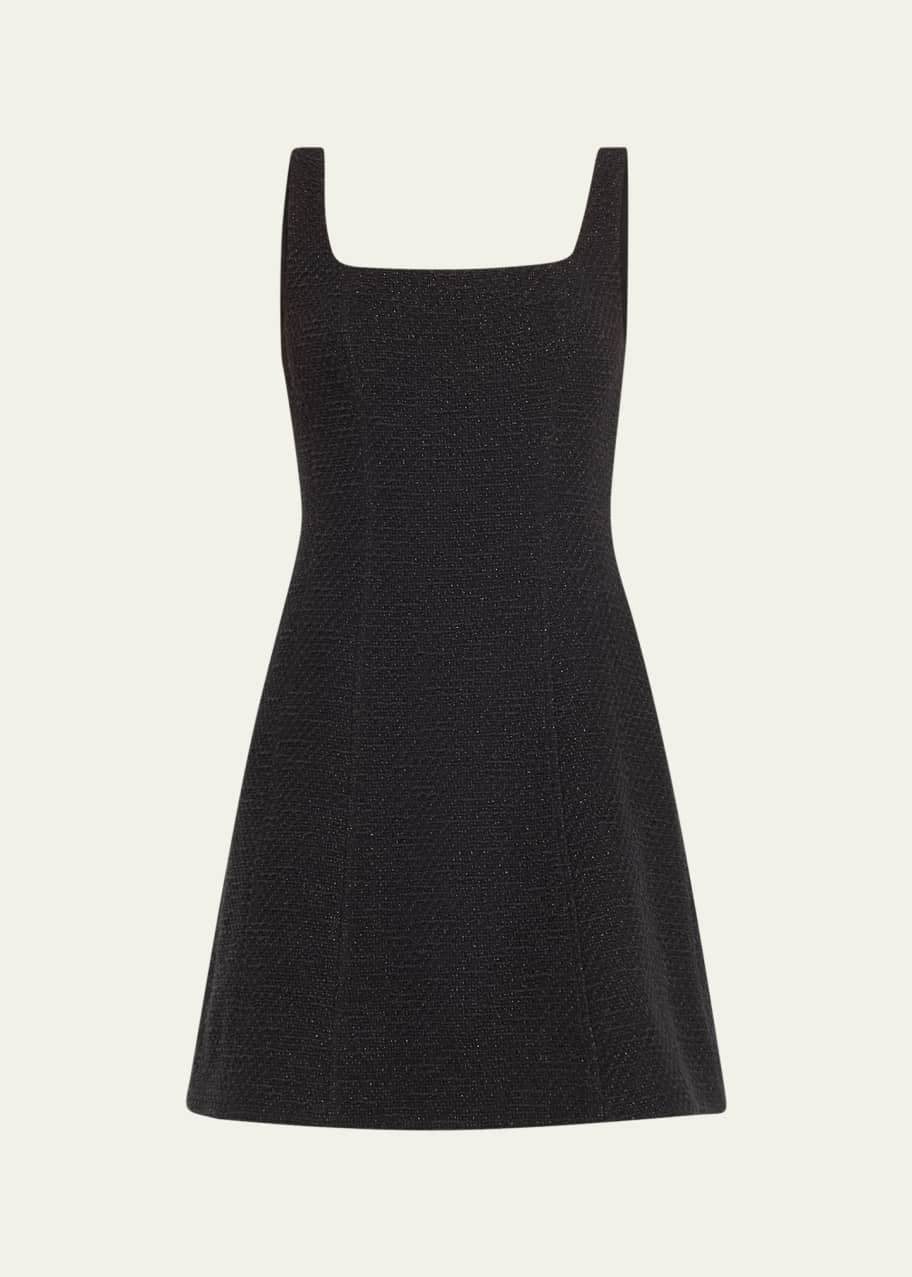 Veronica Beard Delphine Tweed A-Line Mini Dress - Bergdorf Goodman
