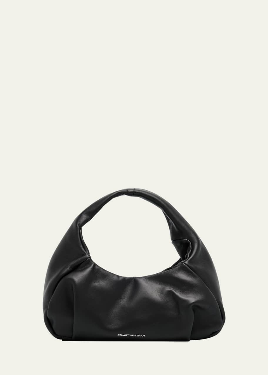 Image 1 of 1: The Moda Mini Leather Hobo Bag