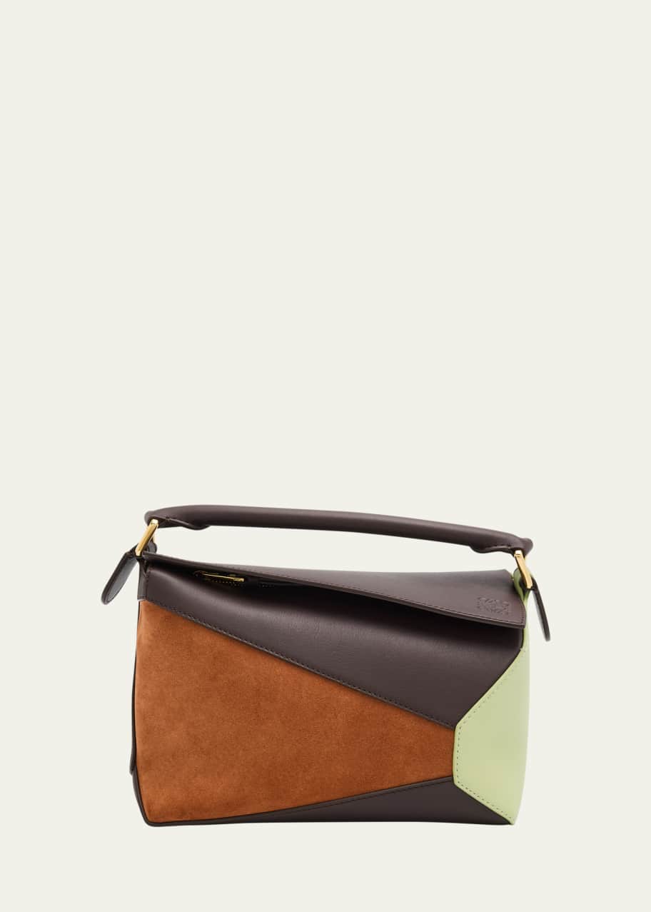 Image 1 of 1: Puzzle Edge Small Multicolor Crossbody Bag