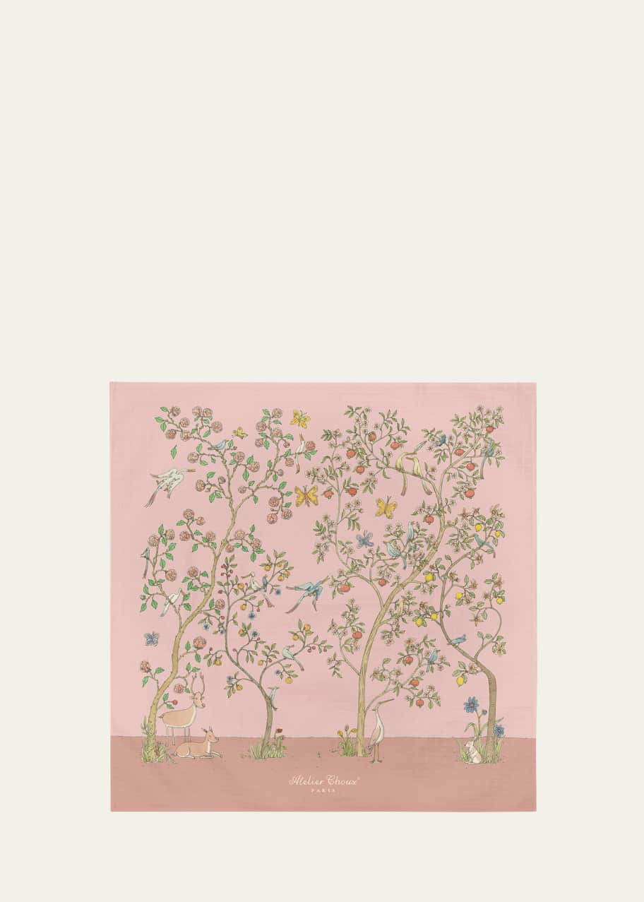 Image 1 of 1: Pink Bloom Blanket