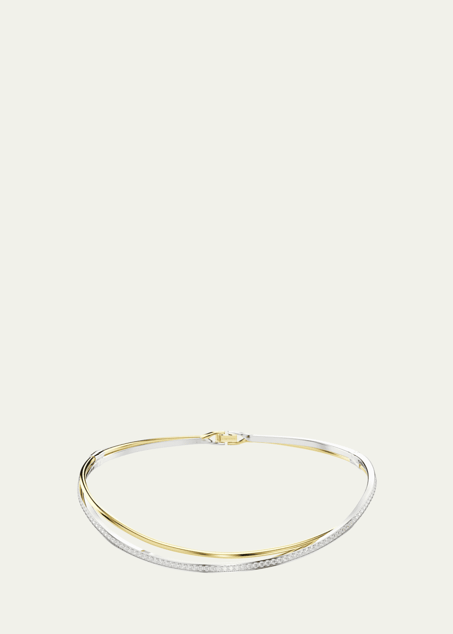 Image 1 of 1: Hyperbola Round Cut Choker 13"