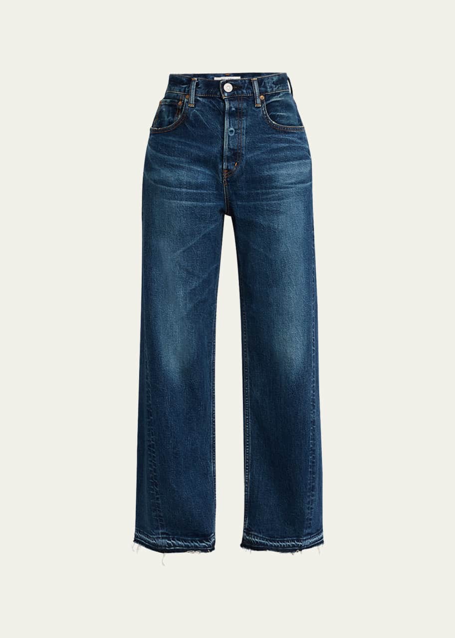 Image 1 of 1: Espanola Wide-Leg Jeans
