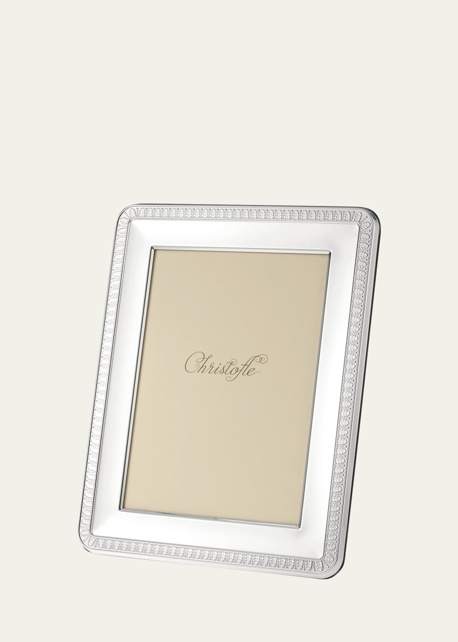 Image 1 of 1: Malmaison Silver-Plated Picture Frame, 5" x 7"