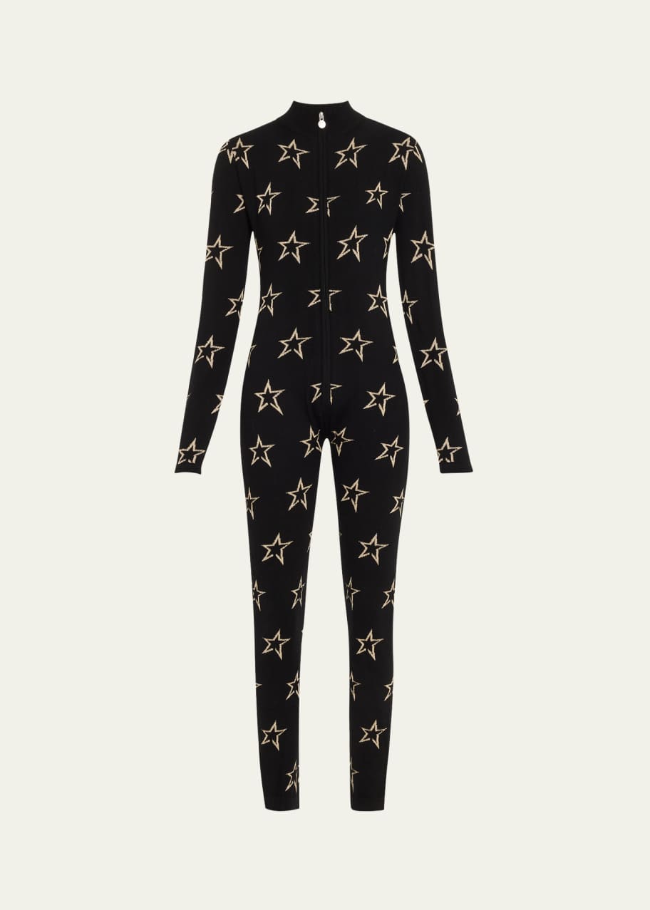 Image 1 of 1: Floro Metallic Star Jumpsuit