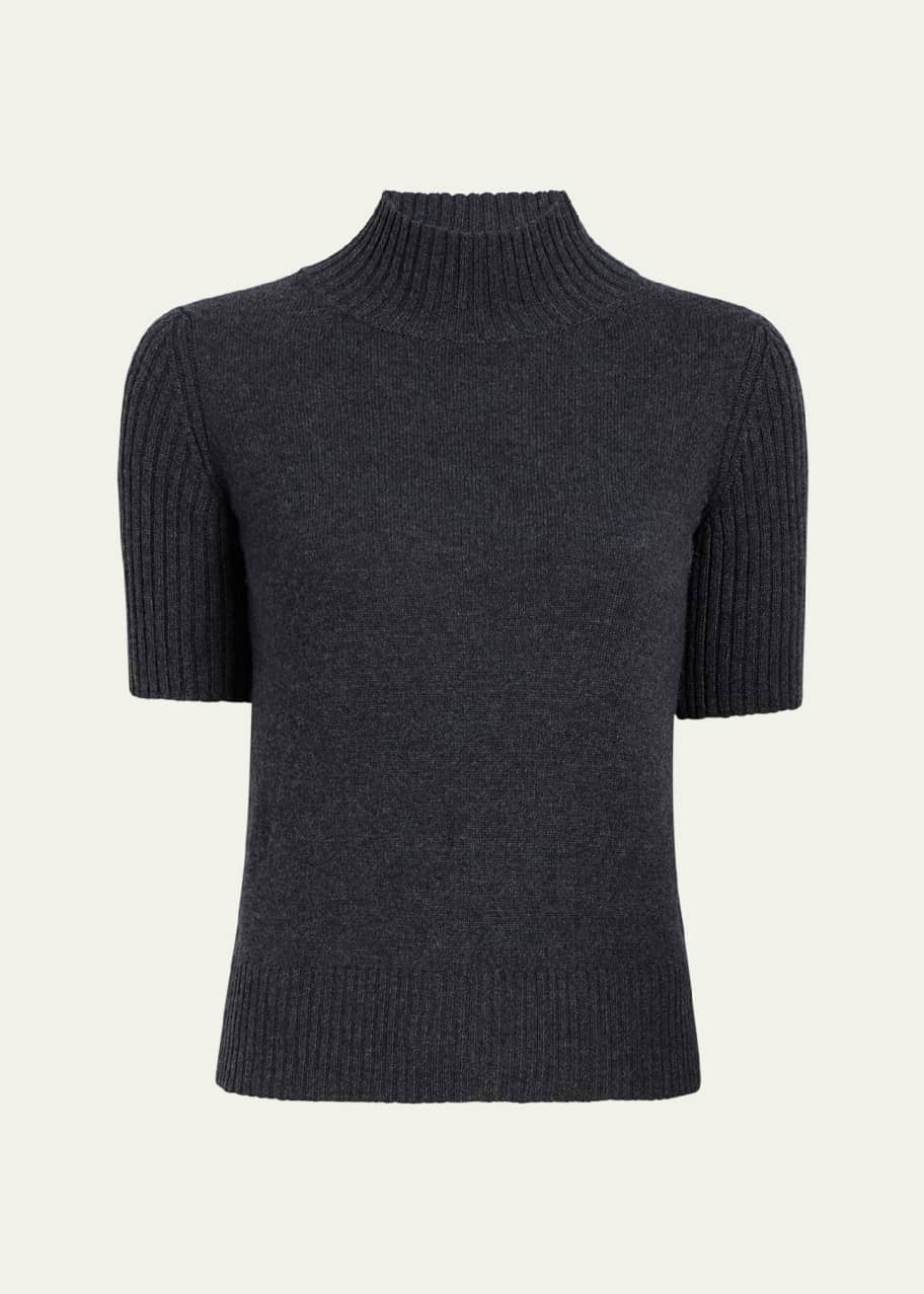 Image 1 of 1: Cecil Short Sleeve Cashmere Sweater