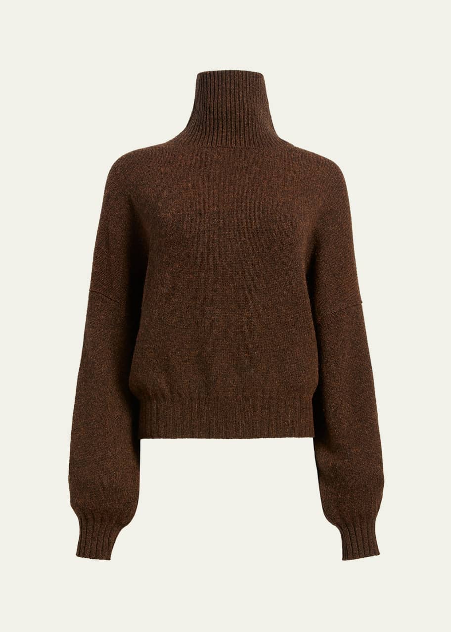 Image 1 of 1: Morris Turtleneck Cashmere Sweater
