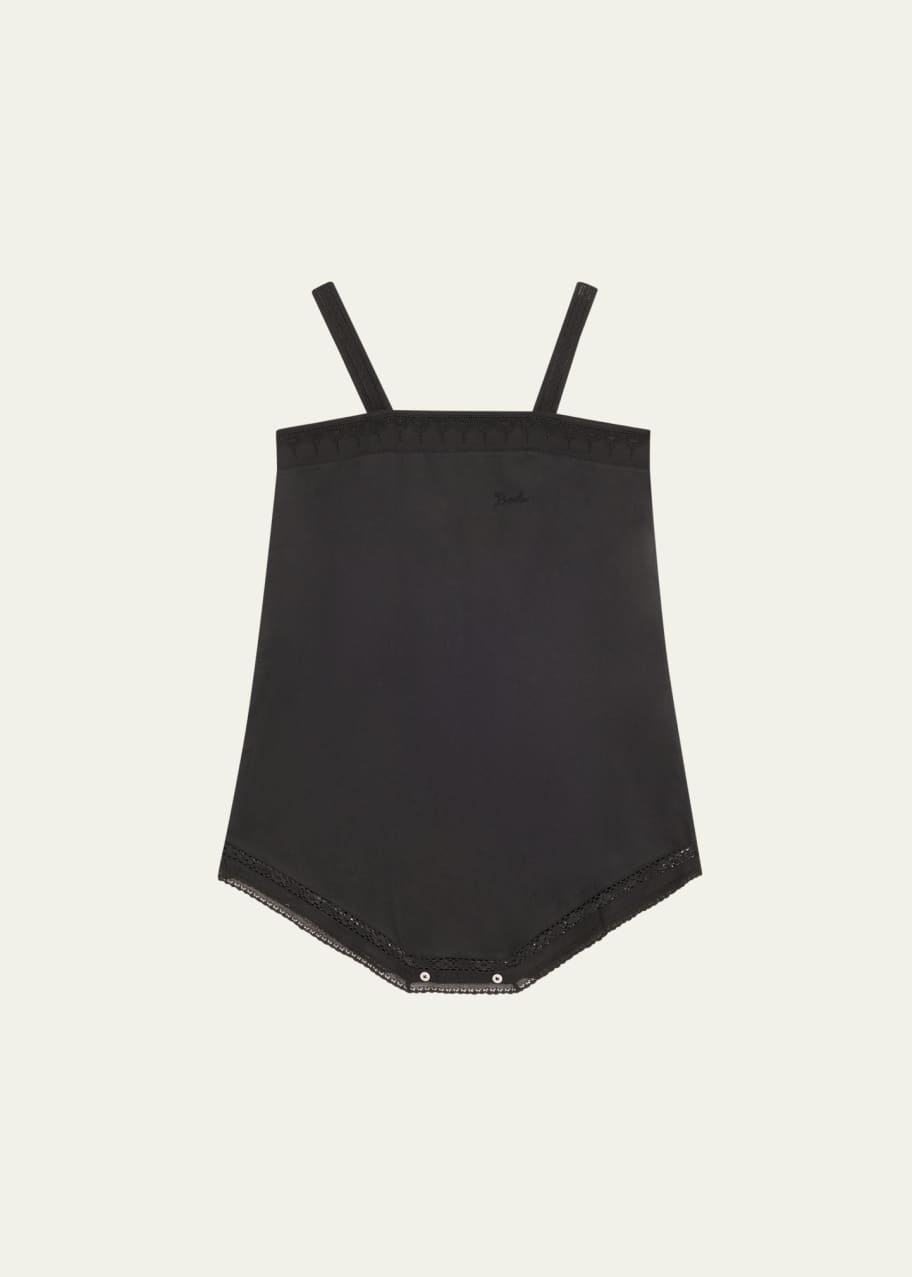 Image 1 of 1: Convertible Lace-Trim Teddy