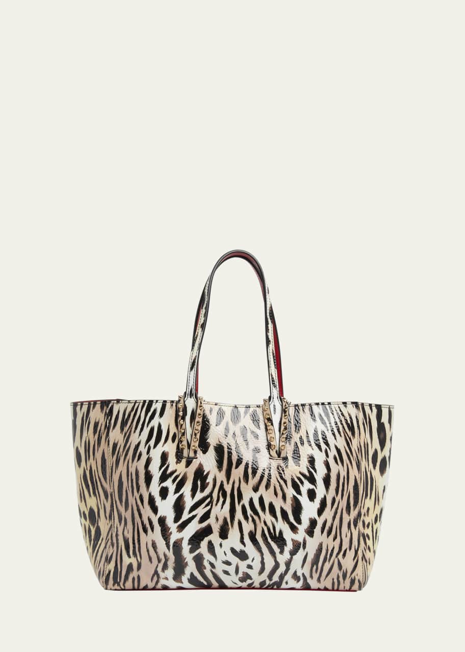Christian Louboutin Cabata Gigi Small Cheetah Naplak Tote Bag