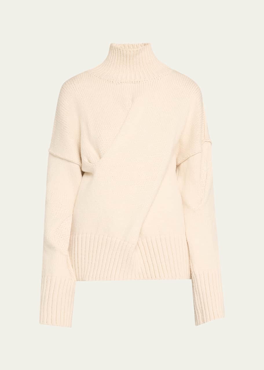 Image 1 of 1: Brobdingnag Twisted Knit Sweater