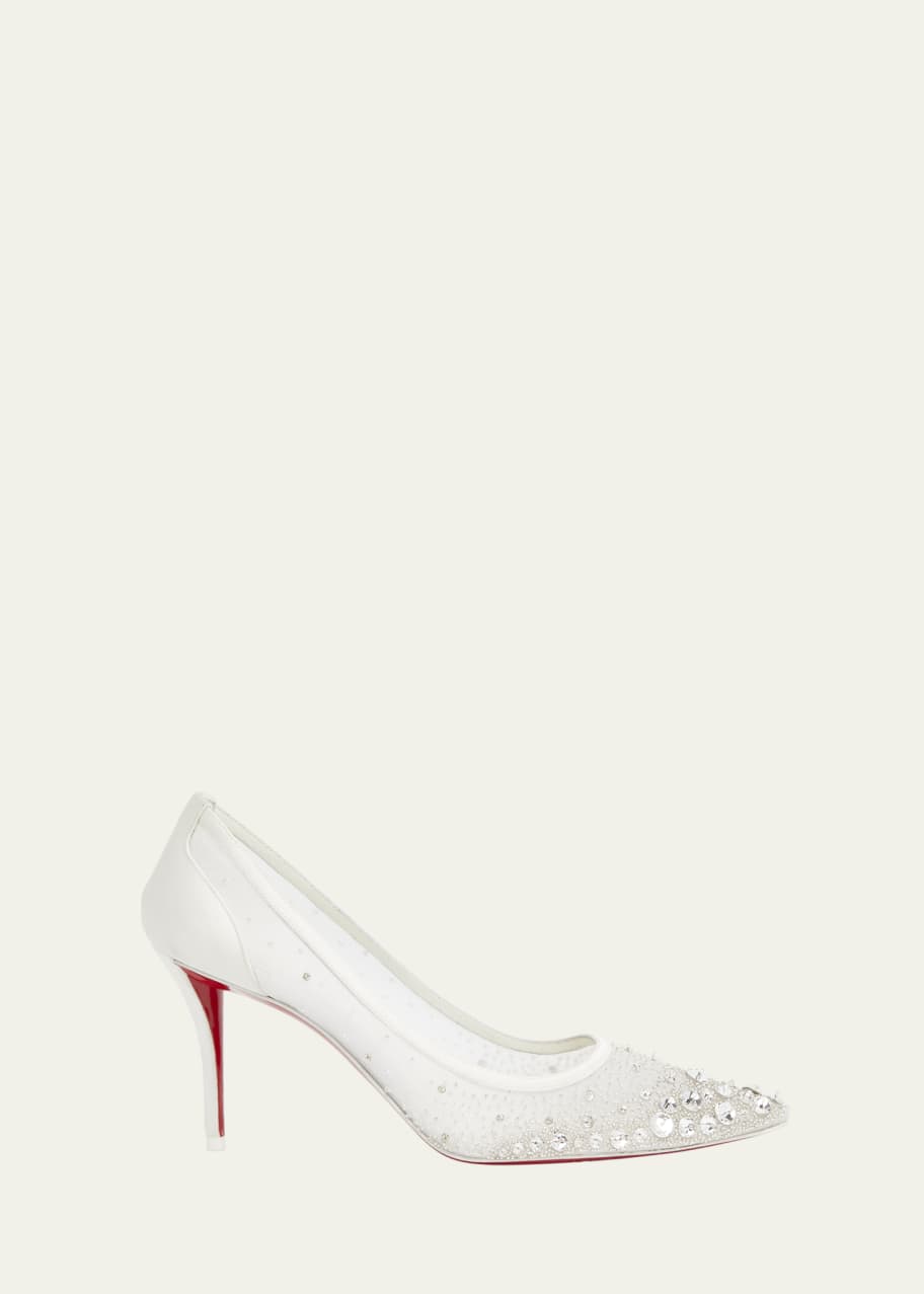 Christian Louboutin Miss Z Sparkling Red Sole Pumps - Bergdorf Goodman