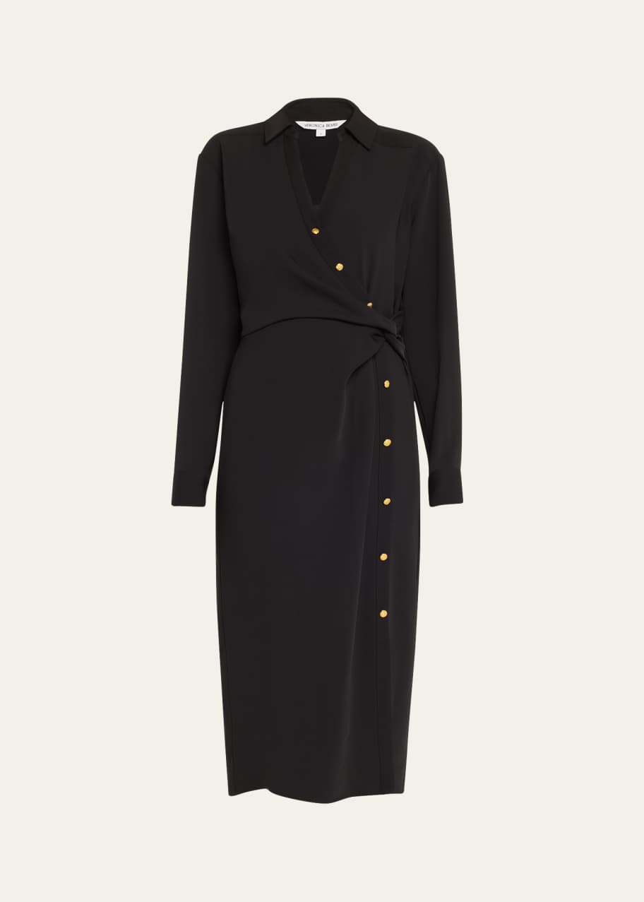 Image 1 of 1: Wright Midi Shirtdress