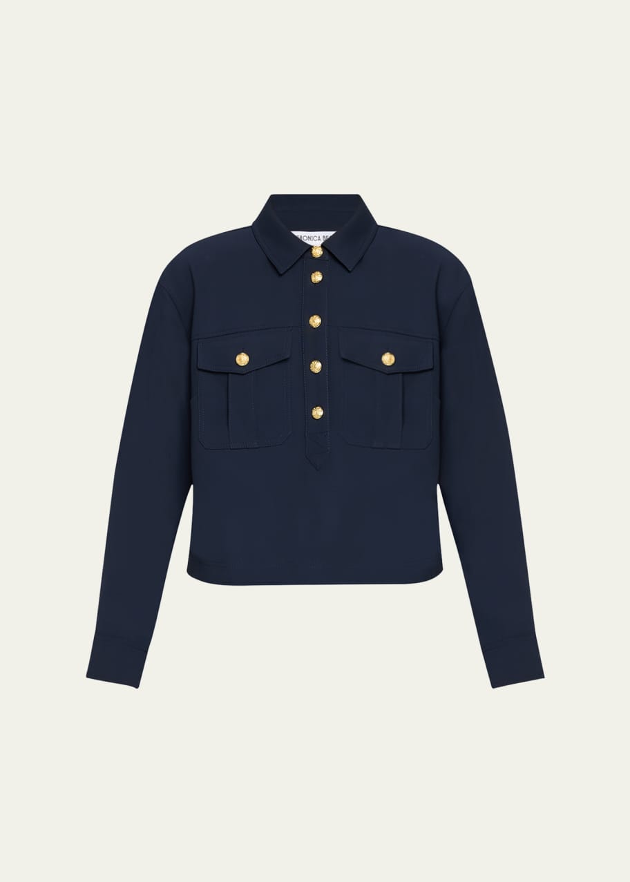 Image 1 of 1: Colvin Long-Sleeve Top