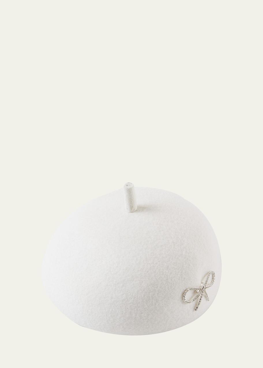 Eugenia Kim Coco Bow Beret - Bergdorf Goodman display picture 3