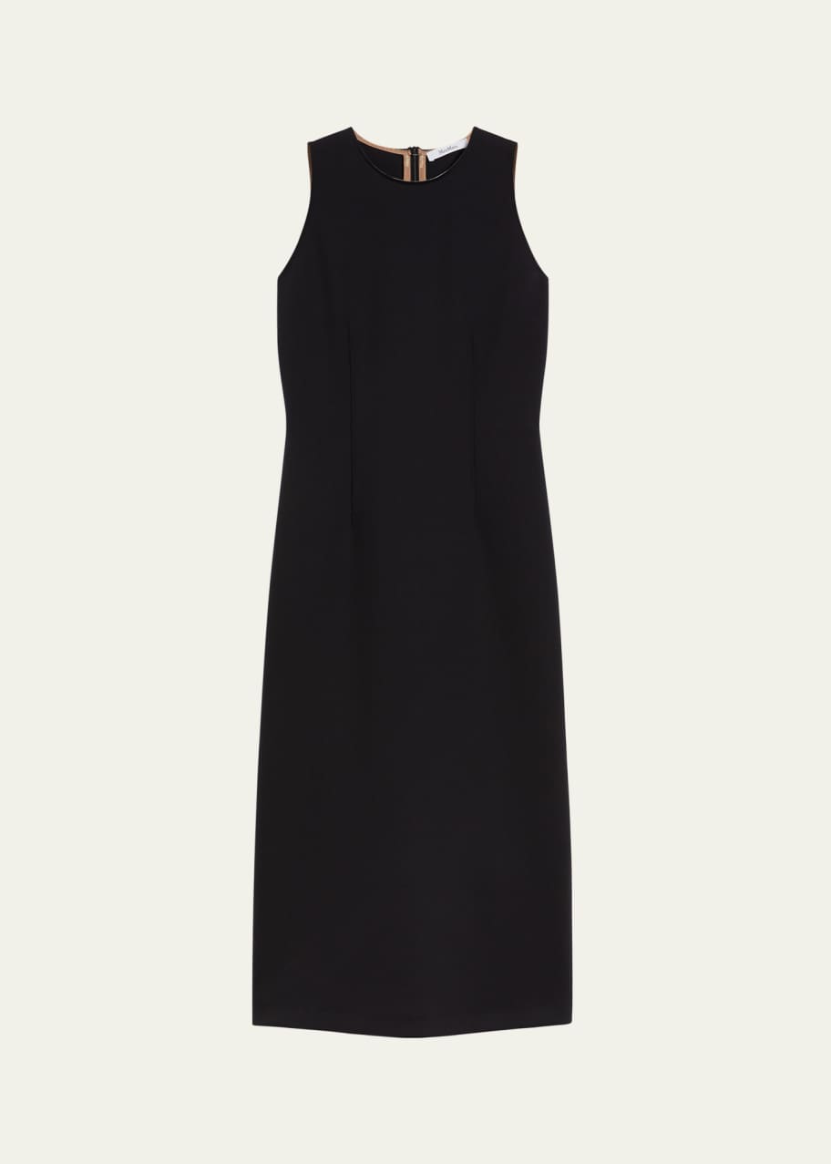 Image 1 of 1: Sevres Technical Jersey Midi Dress