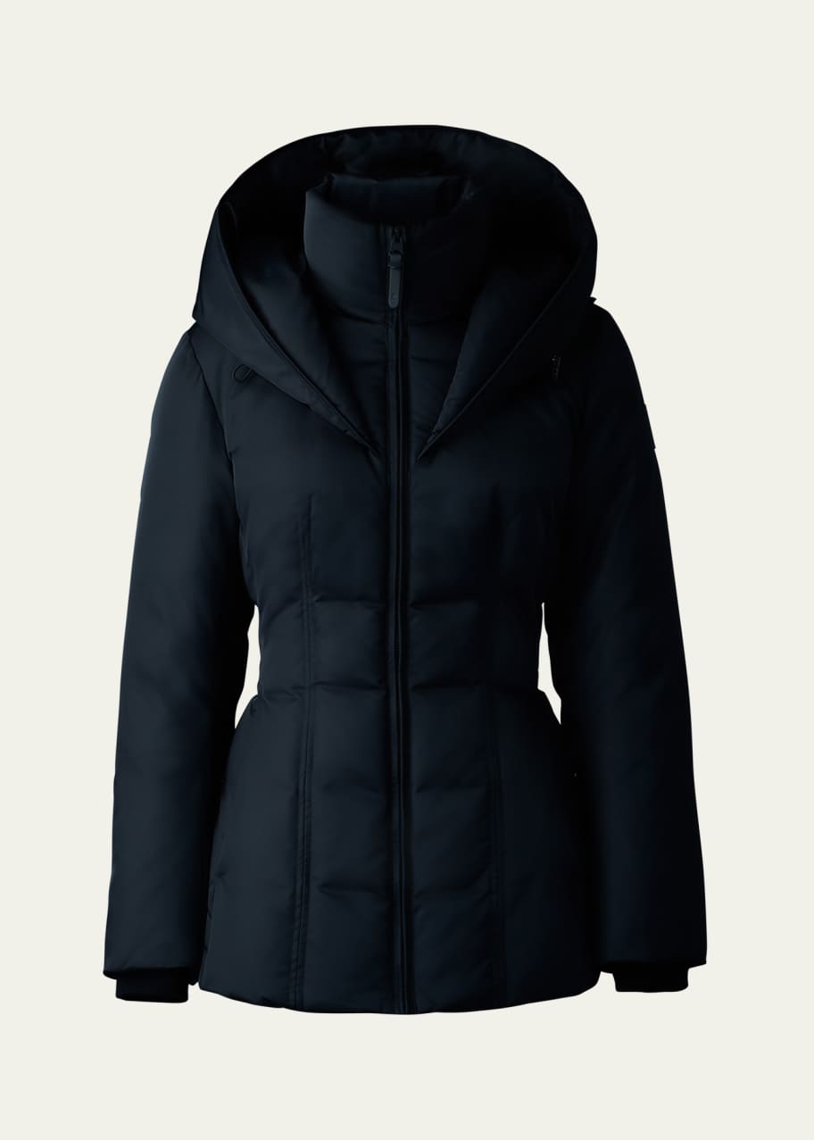 Alana Down Puffer Jacket with Hood