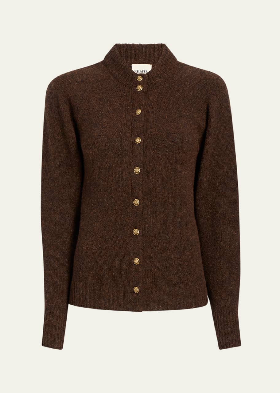 Image 1 of 1: Ambre Cashmere Cardigan