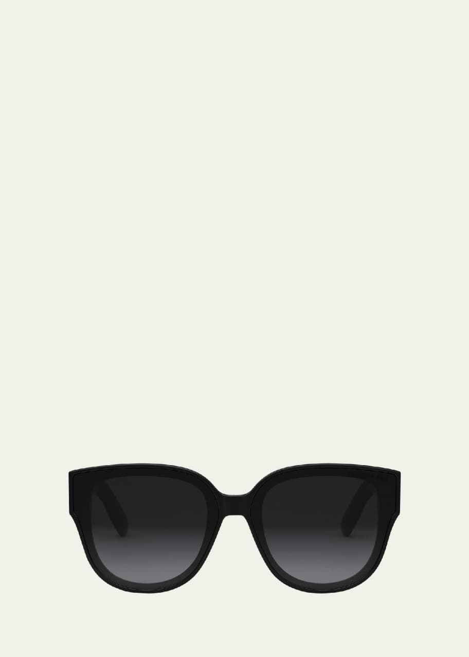DIOR ラウントフレムサンクラス LADY9522R3I 10A1 Dior Lady 9522 R2I 10A1 Sunglasses | Round Black Sunglasses - US
