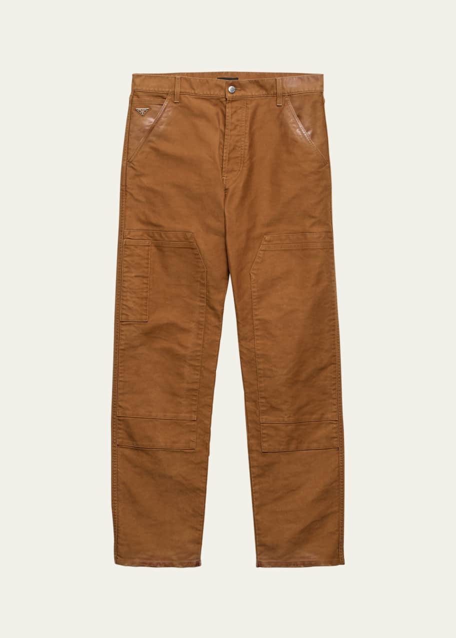 Image 1 of 1: Men's Cotton Moleskin Pants
